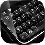 Logo of Simple Black Glass Keyboard Th android Application 